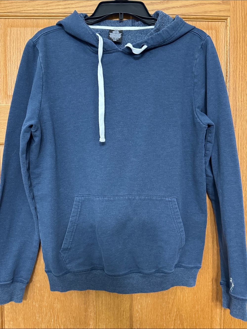 Jockey Men's Navy Blue Pullover Hoodie Sweatshirt